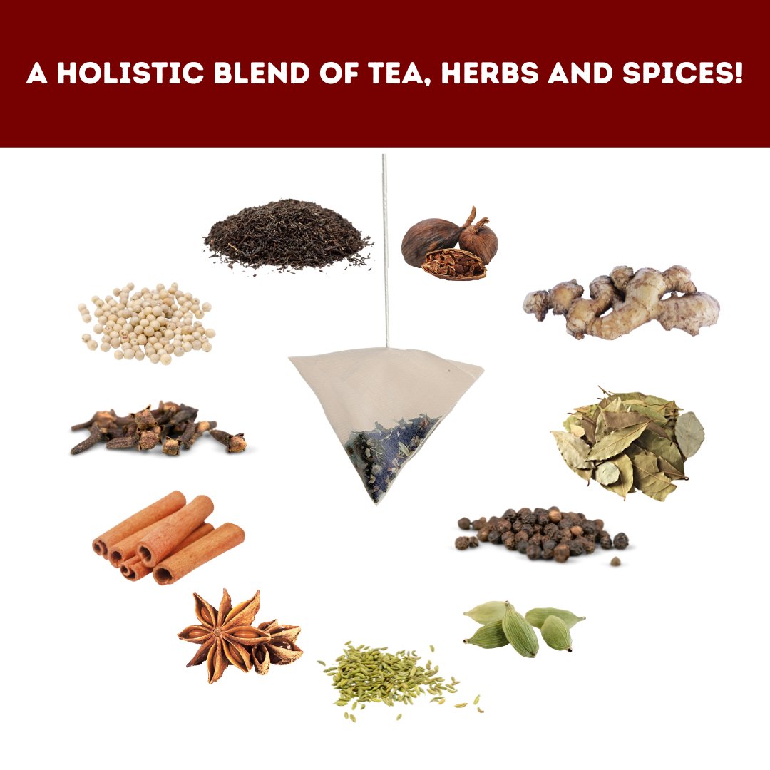 Dirty Chai, 11 Spices & Green Tea Combo - ChaiBag
