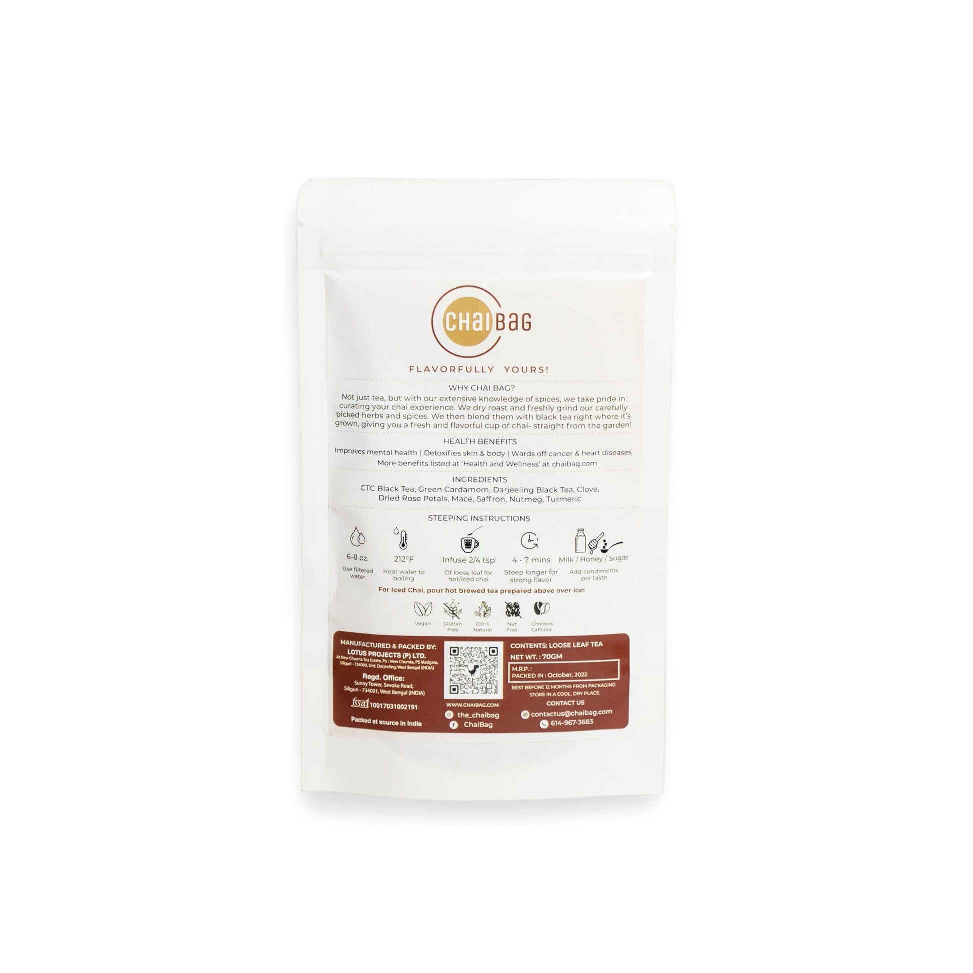 Masala Chai Trio : 3 Varieties; 65 Tea bags - ChaiBag