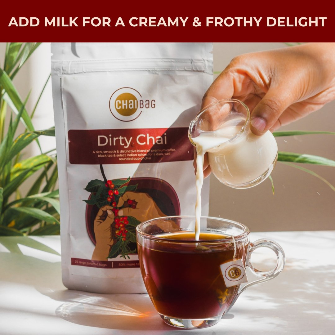 Get a Double Boost with Dirty Chai
