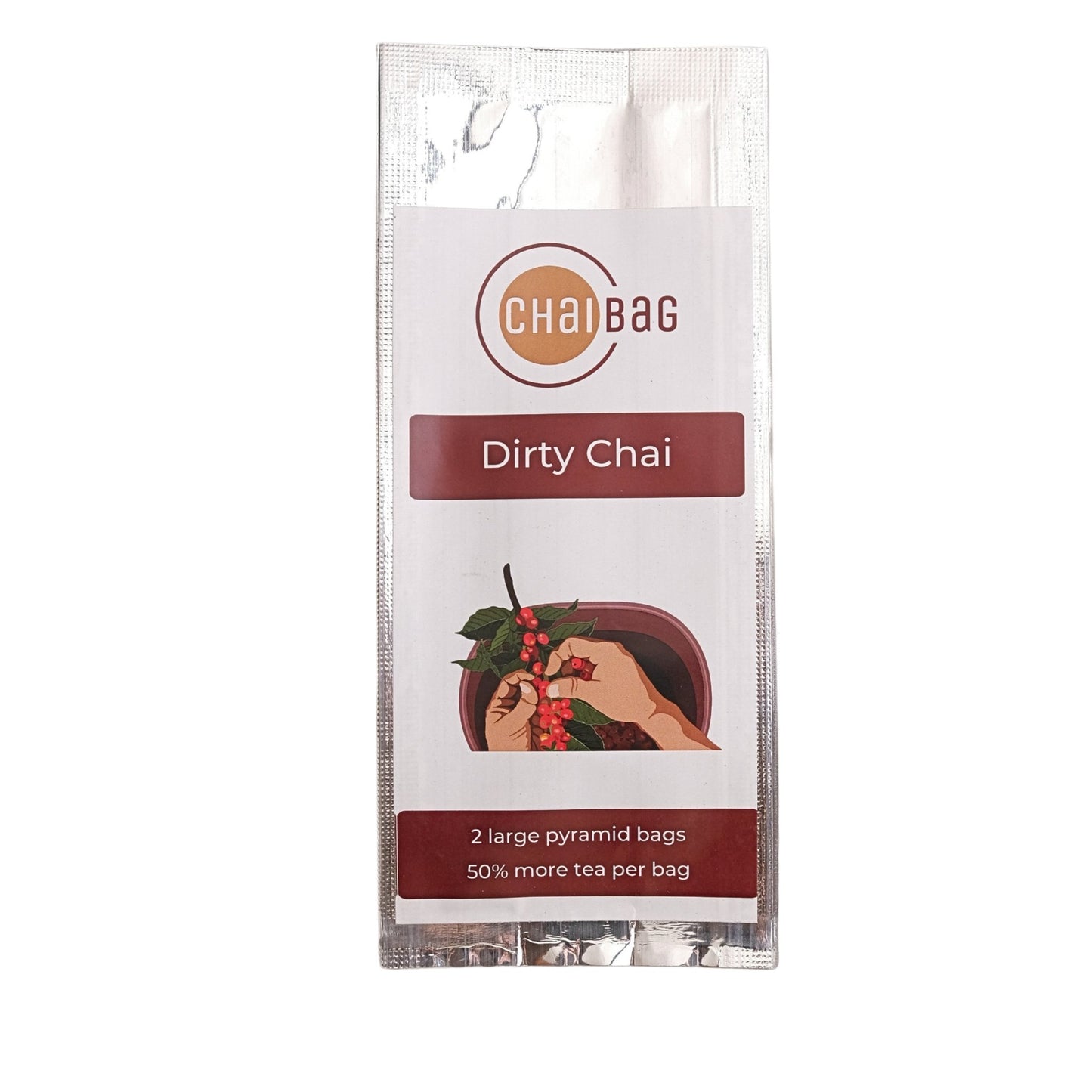 Saffron Masala Chai with 11 Spices and Dirty Chai samples - ChaiBag